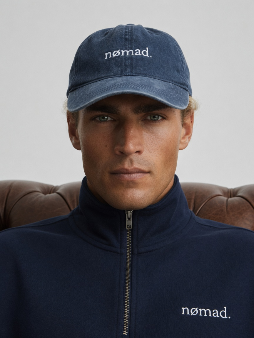 Gorra Azul Washed