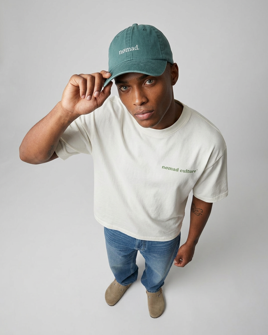 Gorra Verde Washed
