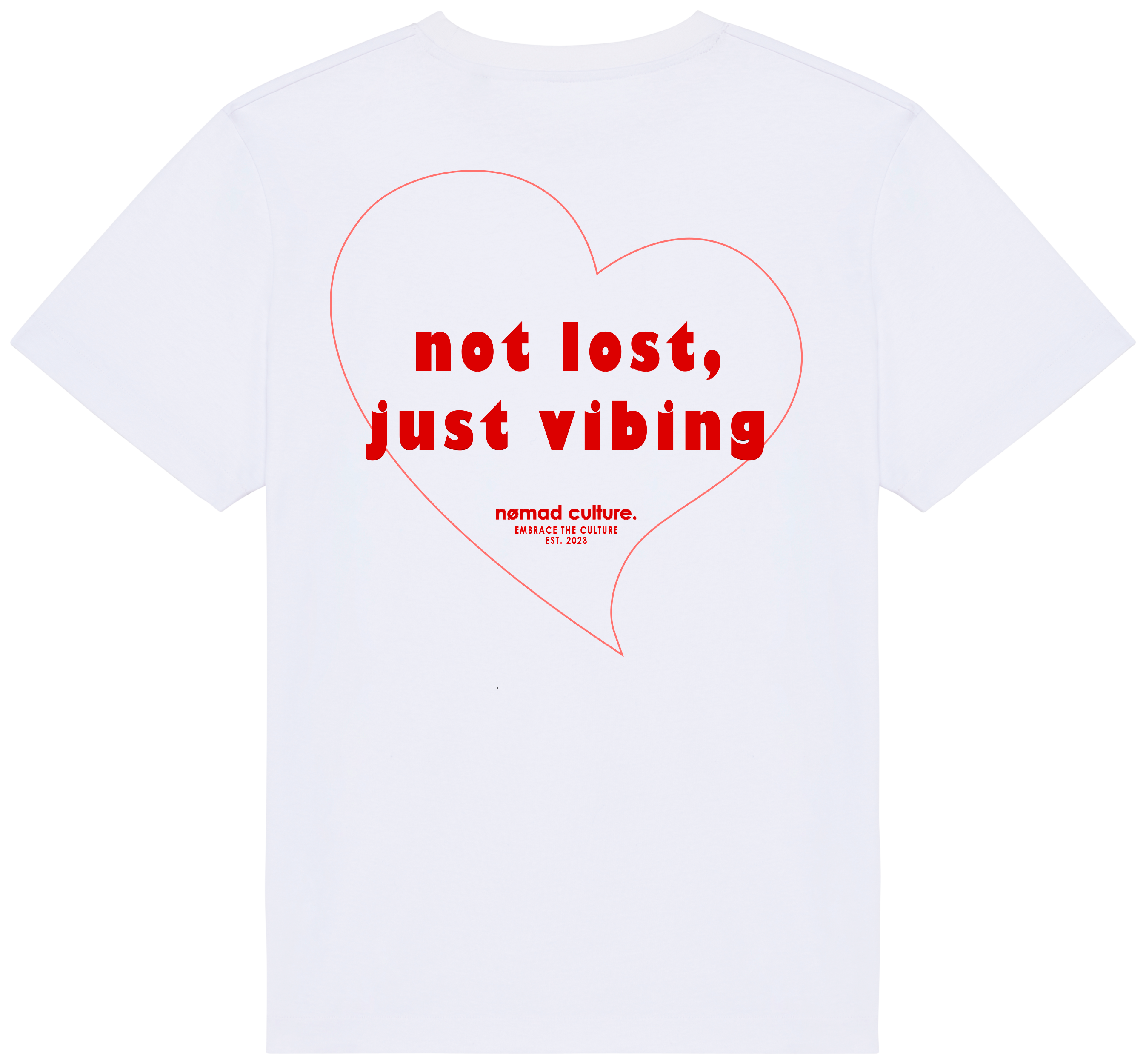 Camiseta Oversize Roja