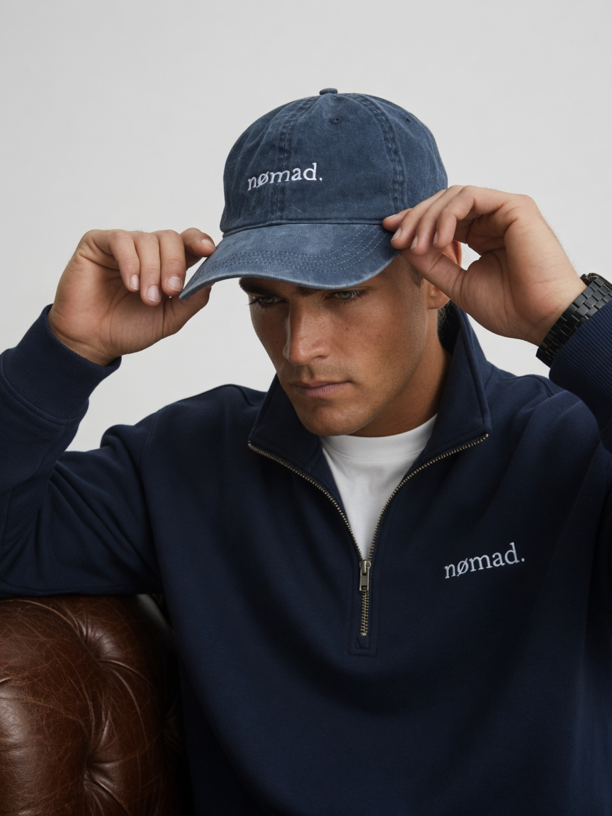 Gorra Azul Washed